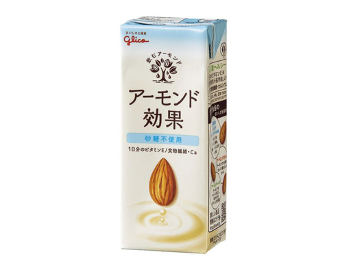 Sữa Hạnh Nhân Glico Không Đường Hộp 200ml Glico ảnh 0