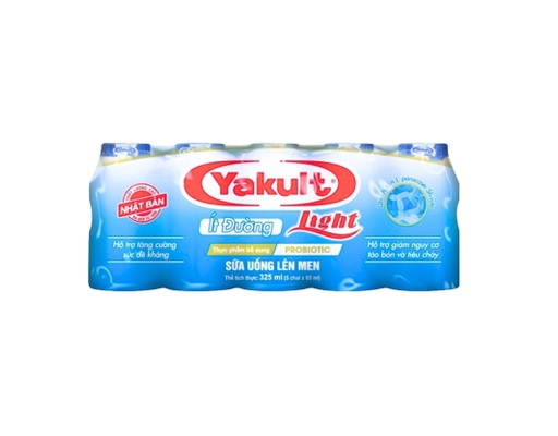 Sữa Chua Uống Lên Men Ít Đường 65mlx5 Yakult ảnh 0