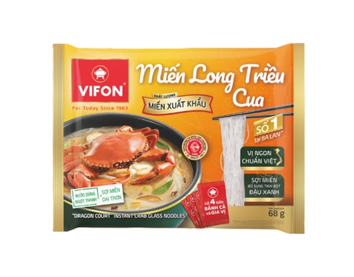 Miến Long Triều Cua 68g Vifon ảnh 0