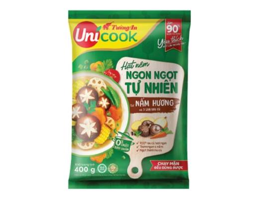 Hạt Nêm Unicook Nấm Hương 400g Tường An ảnh 0