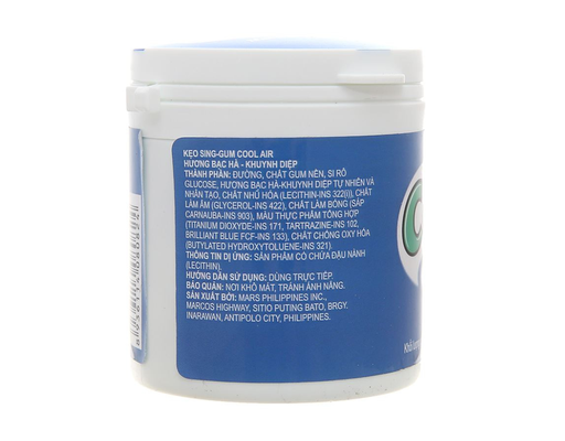 Kẹo Gum Hương Bạc Hà Khuynh Diệp 146g Cool Air ảnh 1