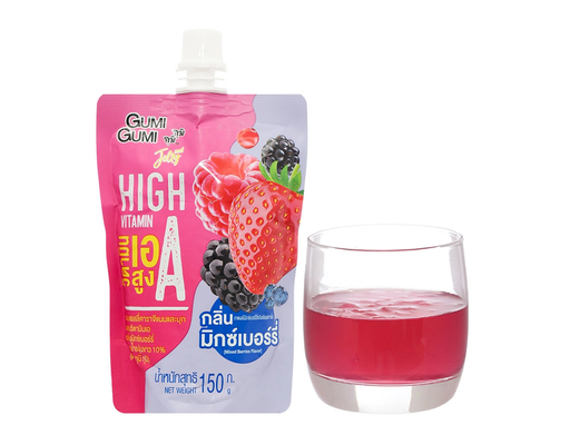 Nước Thạch Jelly Mix Quả Mọng 135g Gumi ảnh 2