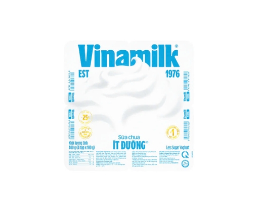 Lốc 4 Hộp Sữa Chua Ăn Ít Đường 100g Vinamilk ảnh 1
