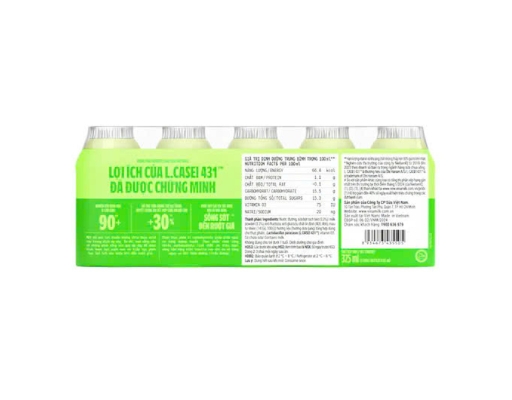 Lốc 5 Hộp Sữa Chua Uống Men Sống Probi Vị Dưa Gang 65ml Vinamilk ảnh 1