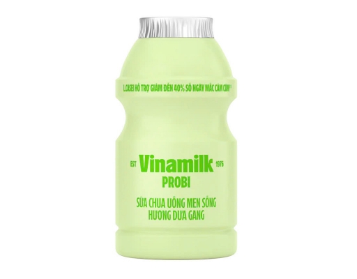 Lốc 5 Hộp Sữa Chua Uống Men Sống Probi Vị Dưa Gang 65ml Vinamilk ảnh 2