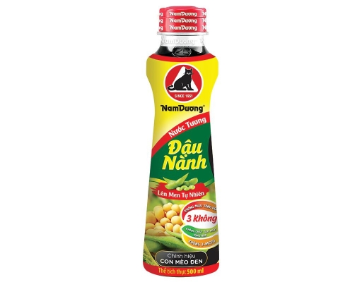 Nước Tương Đậu Nành Lên Men 500ml Nam Dương ảnh 0