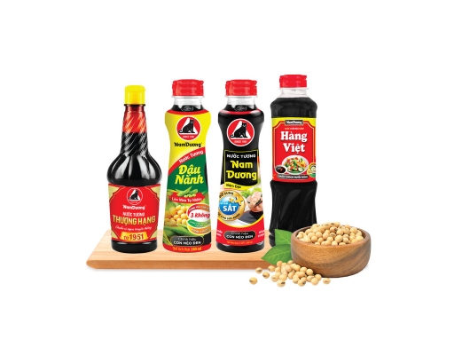 Nước Tương Đậu Nành Lên Men 500ml Nam Dương ảnh 2