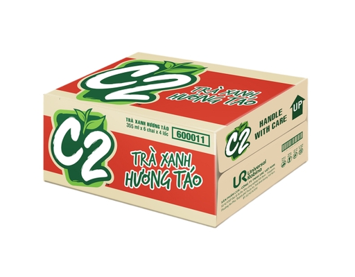 Thùng 24 Chai Trà Xanh Vị Táo 360ml-01226355 C2 ảnh 0