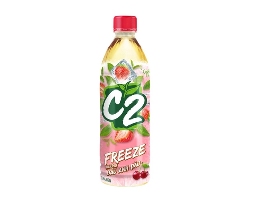 Trà Đen Vị Dâu Anh Đào 455ml C2 ảnh 0