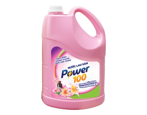 Nước Lau Sàn Hương Hoa Thiên Nhiên 3.8kg Power100 ảnh 0