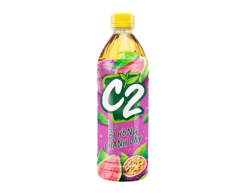 Trà Xanh Hương Ổi Hồng Chanh Dây 455ml C2 ảnh 0