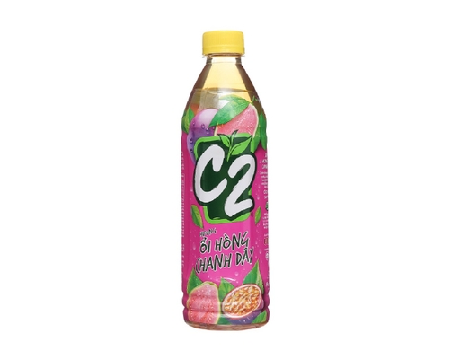 Trà Xanh Hương Ổi Hồng Chanh Dây 455ml C2 ảnh 1