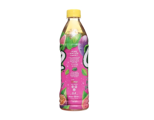 Trà Xanh Hương Ổi Hồng Chanh Dây 455ml C2 ảnh 2