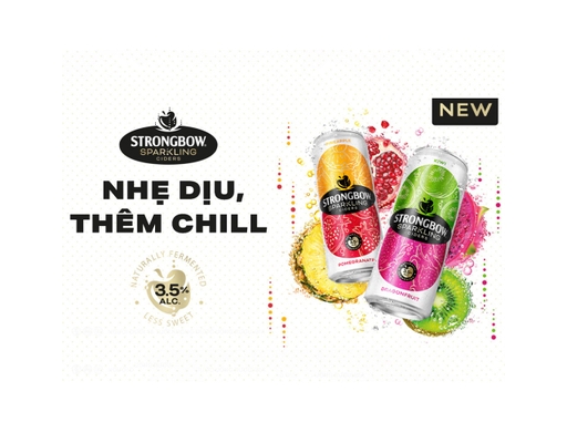 Nước Táo Lên Men Vị Thơm Lựu 320ml Strongbow ảnh 2
