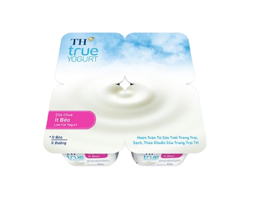 Sữa Chua Ăn Ít Béo 400g TH True Yogurt ảnh 0