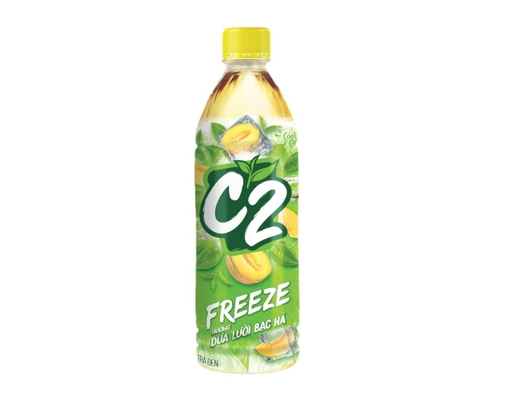 Trà Đen Vị Dưa Lưới Bạc Hà 455ml C2 ảnh 0