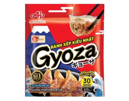 Bánh Xếp Gyoza Nhân Thịt Heo Và Gà 570g Ajinomoto ảnh 0