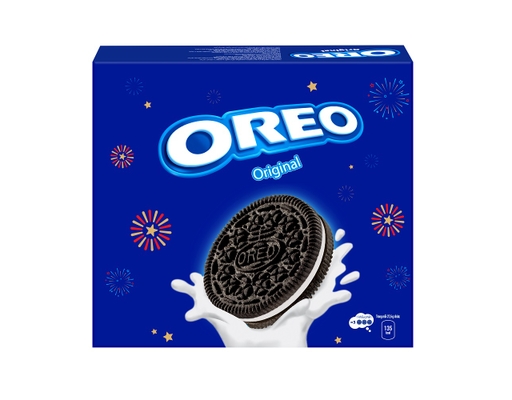 Bánh Quy Socola Vị Vani Hộp Giấy 303.6g Oreo ảnh 0