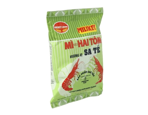 Thùng 30 Gói Mì Miliket Hai Tôm Vị Sate Gói 75G - 01928877 Miliket ảnh 2