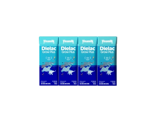 Lốc 4 Hộp Sữa Non Pha Sẵn Dielac Grow Plus 180ml Vinamilk ảnh 0