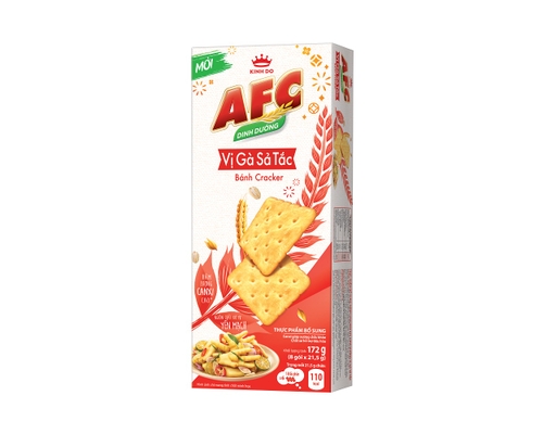 Bánh Vị Gà Sả Tắc 172g AFC ảnh 0