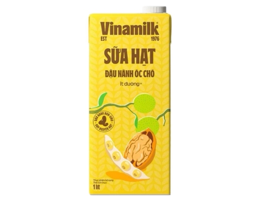 Sữa Hạt Đậu Nành Óc Chó Vinamilk Hộp 1L Vinamilk ảnh 0