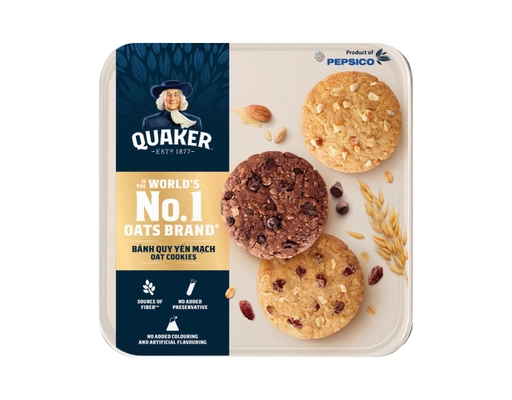 Bánh Quy Yến Mạch 3 Hương Vị 400g Quaker ảnh 0