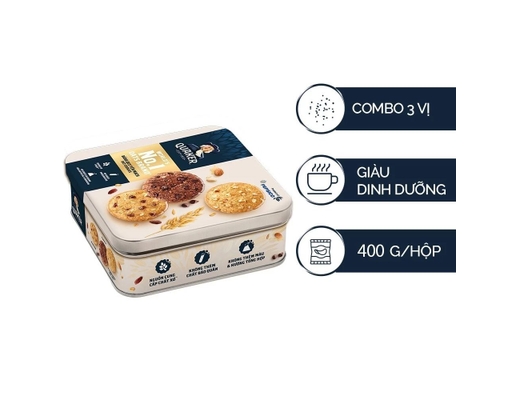 Bánh Quy Yến Mạch 3 Hương Vị 400g Quaker ảnh 2
