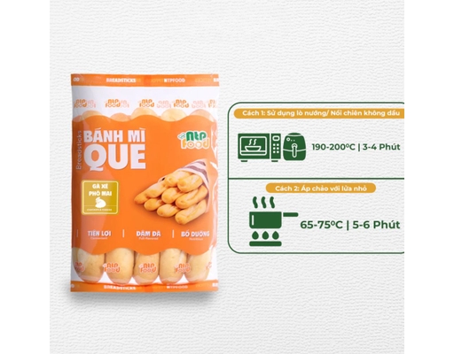 Bánh Mì Gà Xé Phô Mai 24cm 350g NTP Food ảnh 2
