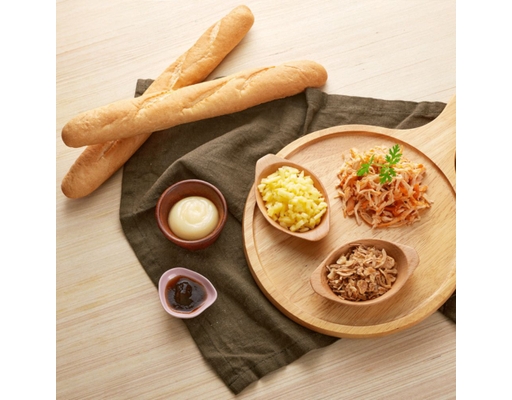 Bánh Mì Gà Xé Phô Mai 24cm 350g NTP Food ảnh 5