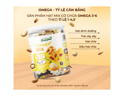 Hạt Omega Mix Your Hũ 240g Superfood ảnh 2