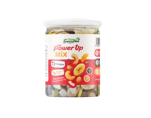 Hạt Power Up Mix Your Hũ 240g Superfood ảnh 0