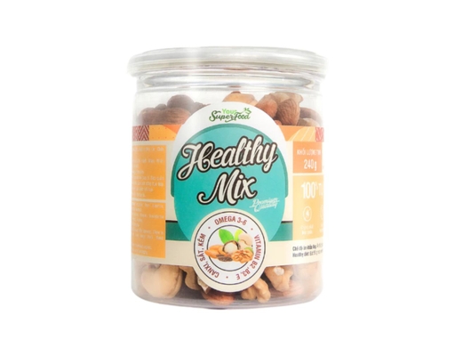 Hạt Healthy Mix Your Hũ 240g Superfood ảnh 0