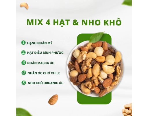 Hạt Healthy Mix Your Hũ 240g Superfood ảnh 2