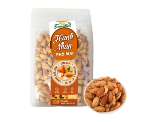 Hạnh Nhân Phô Mai Your Túi 500g Superfood ảnh 0