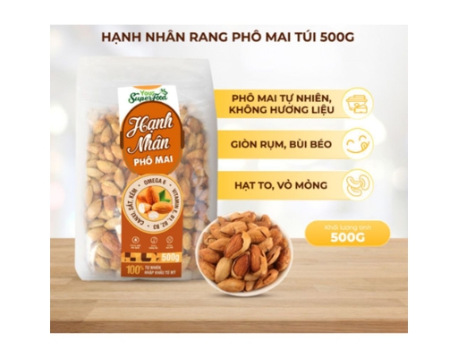 Hạnh Nhân Phô Mai Your Túi 500g Superfood ảnh 1