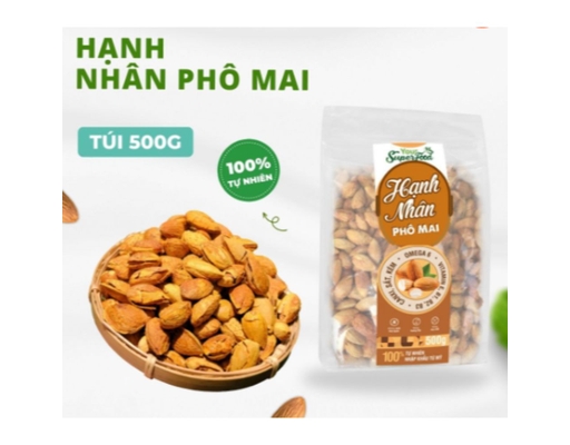 Hạnh Nhân Phô Mai Your Túi 500g Superfood ảnh 2