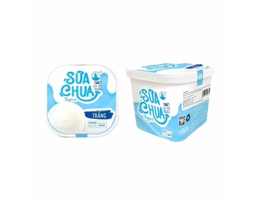 Sữa Chua Đông Lạnh Vị Tự Nhiên 900ml Trân Châu Hạ Long ảnh 0