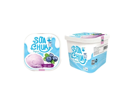 Sữa Chua Đông Lạnh Vị Việt Quất 900ml Trân Châu Hạ Long ảnh 0