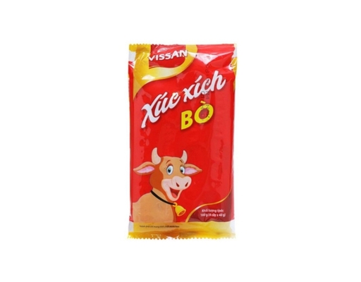 Xúc Xích Tiệt Trùng Bò 40g x 4 Vissan ảnh 0