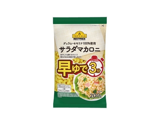 Nui Macaroni Luộc Nhanh 3 Phút 200g TOPVALU ảnh 1