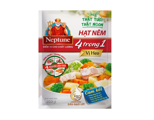 Hạt Nêm 4 Trong 1 Vị Heo 850g Neptune ảnh 0