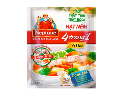 Hạt Nêm 4 Trong 1 Vị Heo 380g Neptune ảnh 1