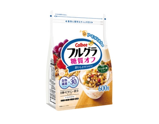 Thực Phẩm Bổ Sung Calbee Ngũ Cốc Trái Cây Ít Đường 600g