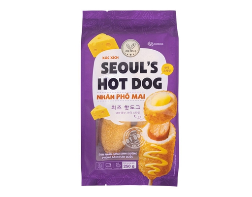 Xúc Xích Hotdog Phô Mai 250g Đức Việt ảnh 0