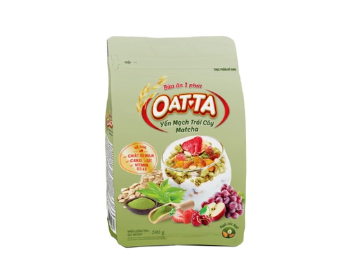 Yến Mạch Trái Cây Matcha 500g Oatta ảnh 0