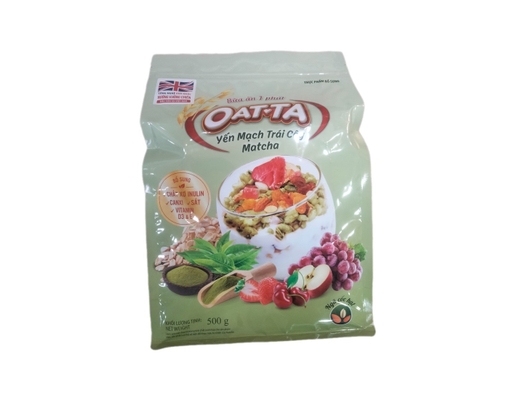 Yến Mạch Trái Cây Matcha 500g Oatta ảnh 2