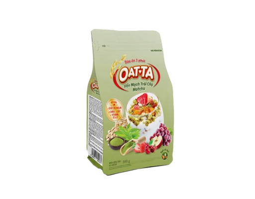 Yến Mạch Trái Cây Matcha 500g Oatta ảnh 3