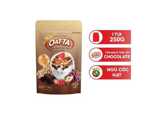 Yến Mạch Trái Cây Chocolate 250g Oatta ảnh 2