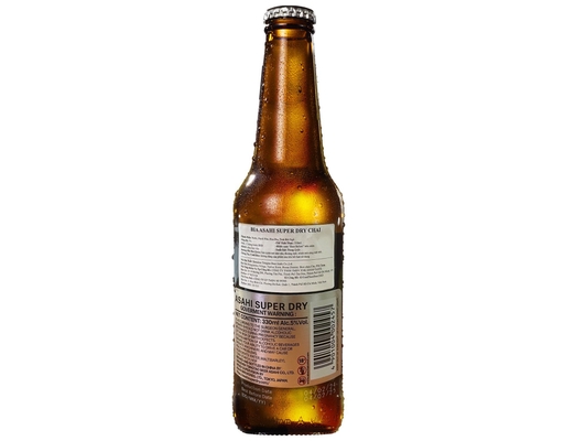 Bia Asahi Super Dry Chai 330ml Asahi ảnh 1